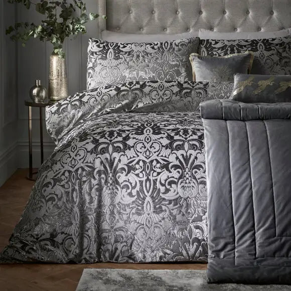 Laurence Llewelyn-Bowen Firenza Duvet Cover and Pillowcase Set Dunelm