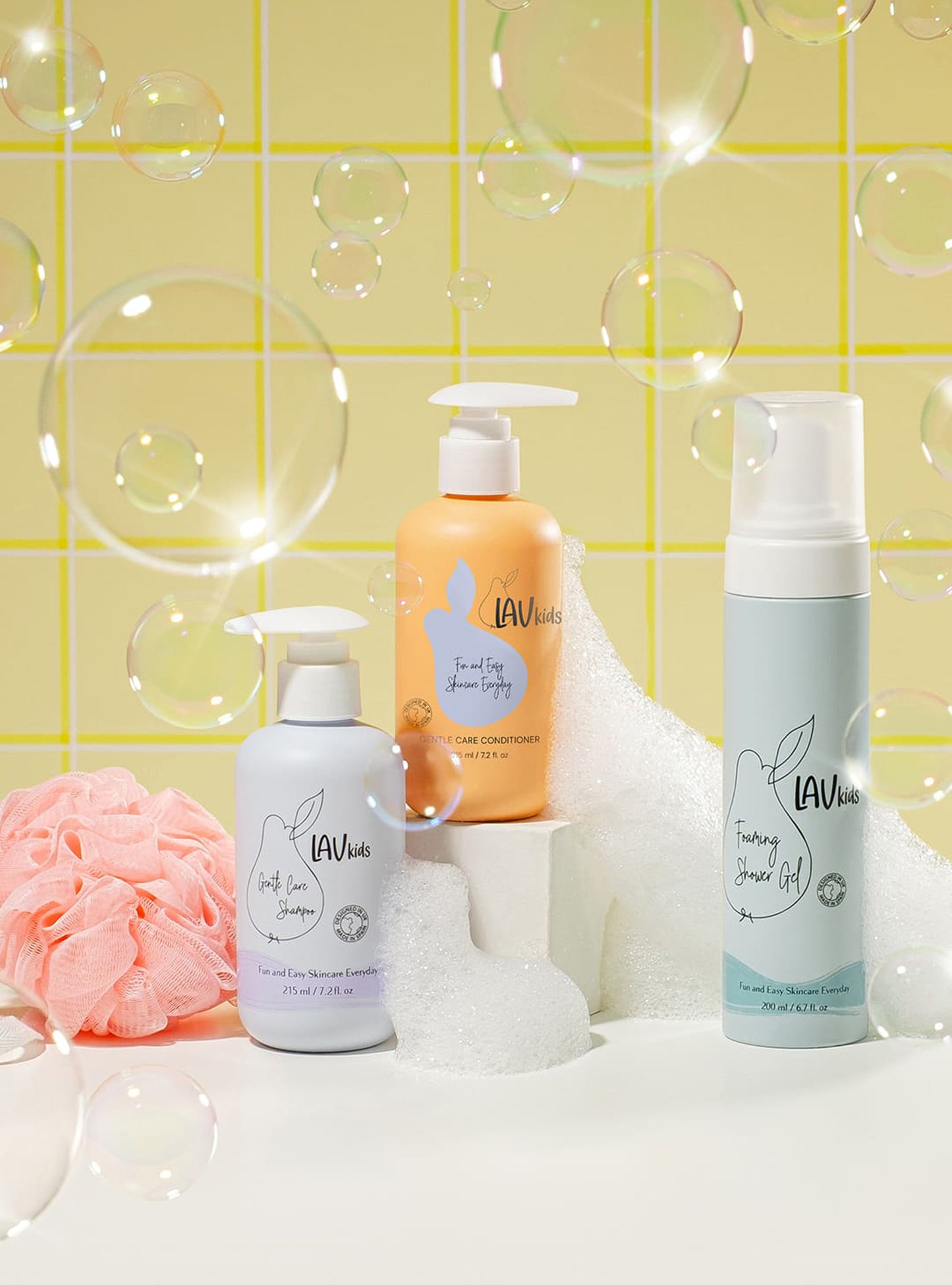 Bath Time Trio Lav Kids