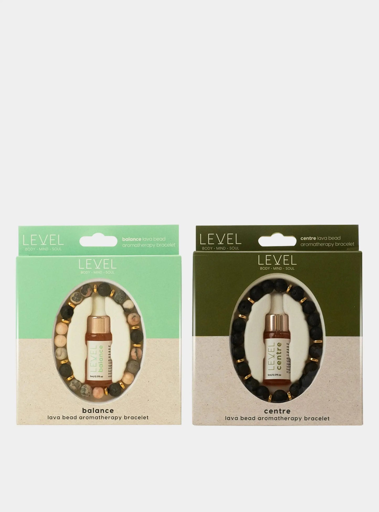 Lava Bead Aromatherapy Bracelet Set - Balance & Centre SMUG