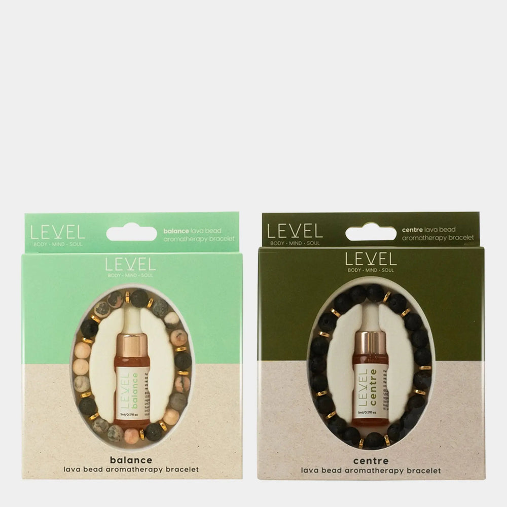 Lava Bead Aromatherapy Bracelet Set - Balance & Centre SMUG