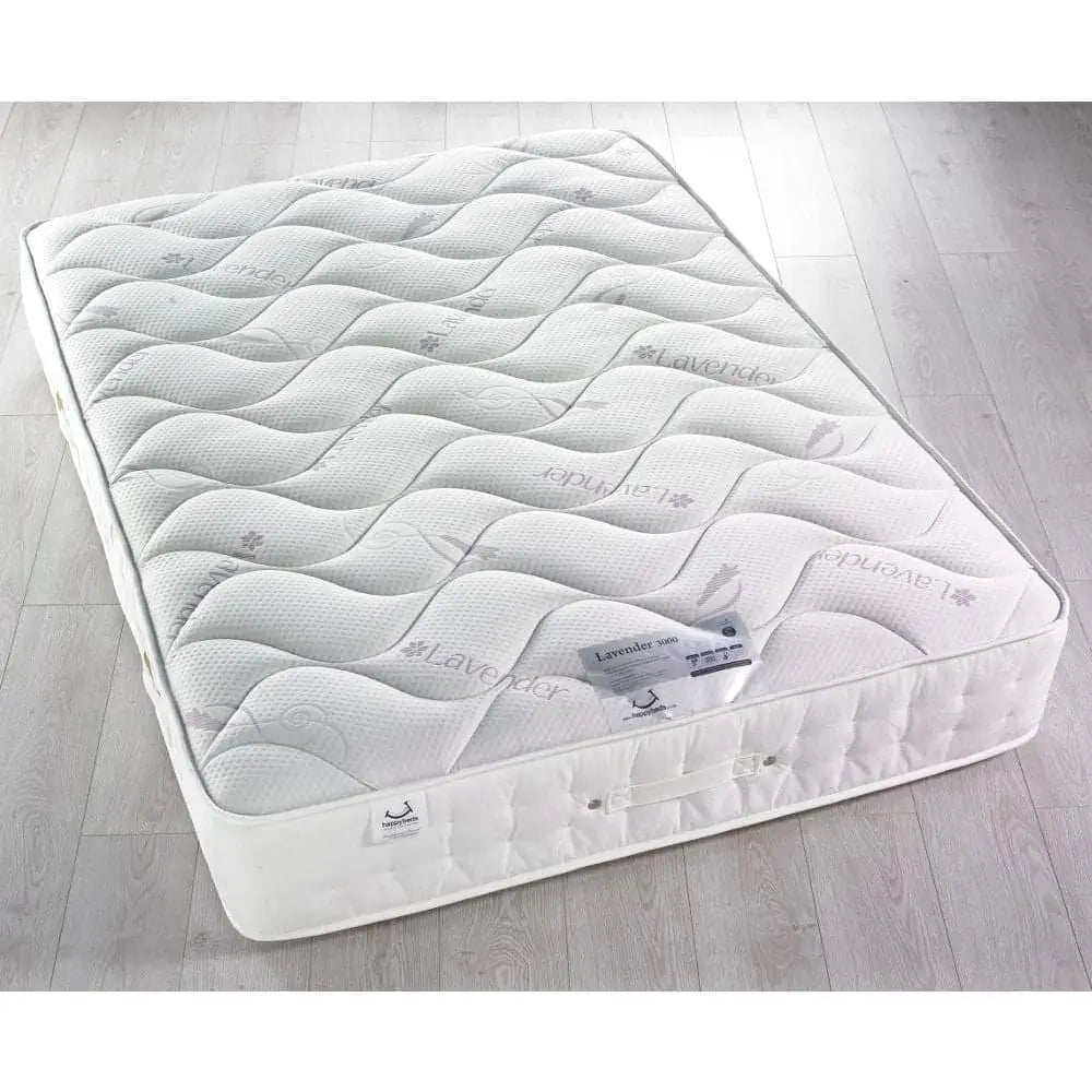 Lavender 3000 Pocket Sprung Memory Foam Mattress Happy Beds