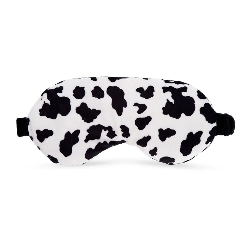 Lavender Deep Pressure Therapy Eye Mask - Cow Print SMUG