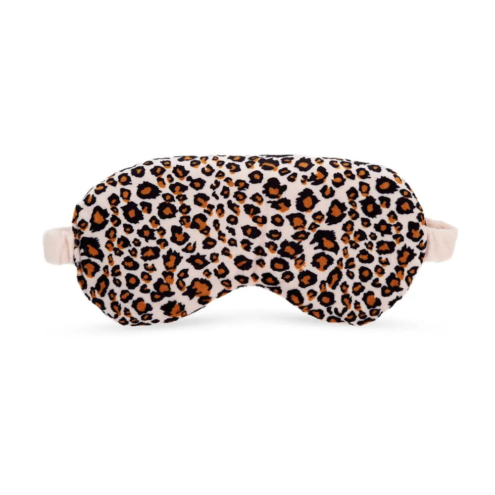 Lavender Deep Pressure Therapy Eye Mask - Leopard Print SMUG