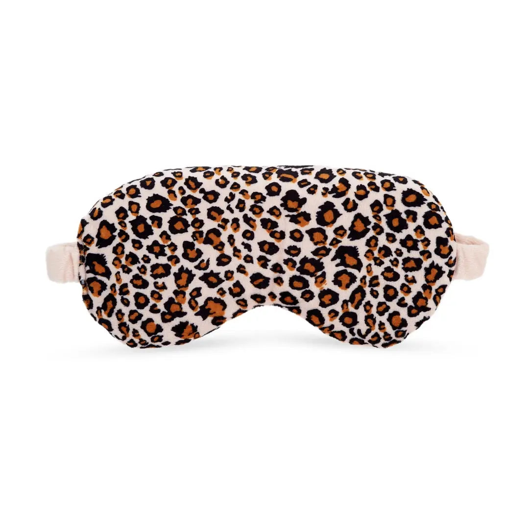 Lavender Deep Pressure Therapy Eye Mask - Leopard Print SMUG