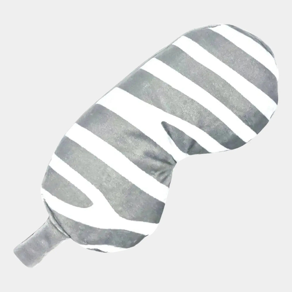 Lavender Deep Pressure Therapy Eye Mask - Zebra Print SMUG
