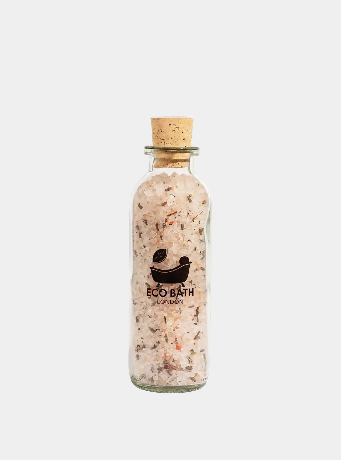 Lavender Himalayan Bath Salt 300g - Pink Himalayan Bath Salt Infused with Lavender Eco Bath London