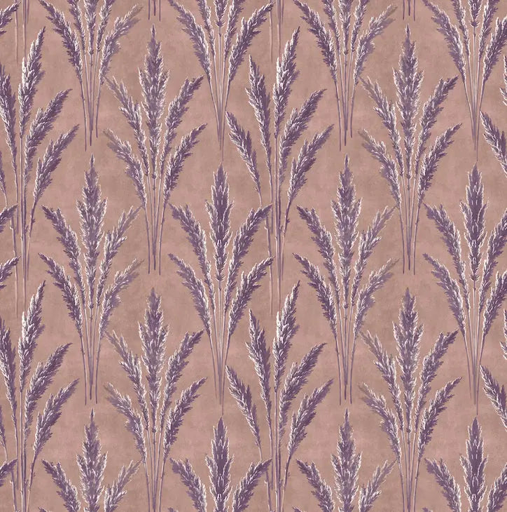 Lavender - In Purple Haze - Wallpaper Print Sisters