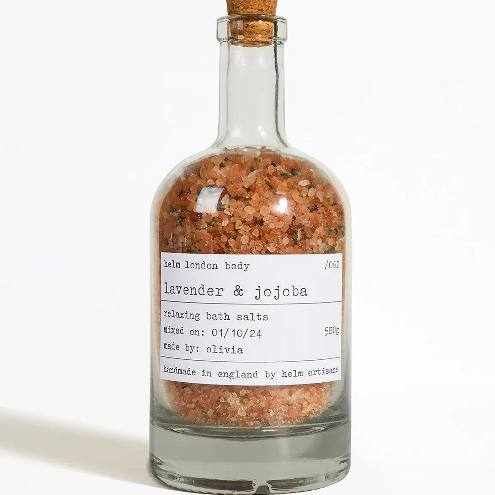 Lavender & Jojoba Bath Salts - 580g Helm London