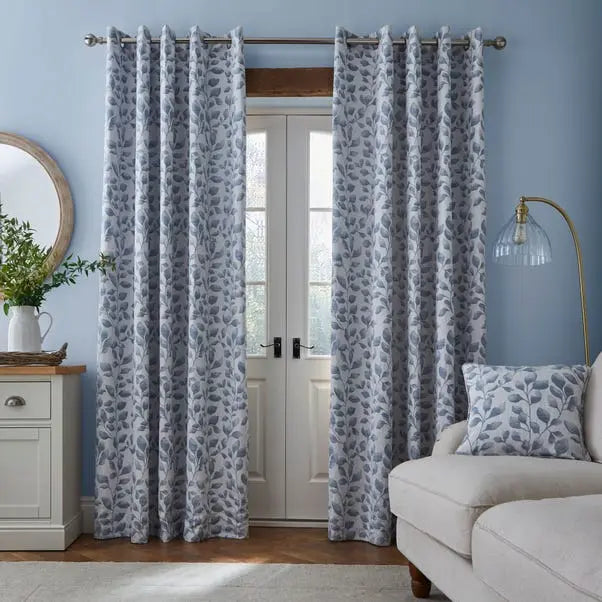 Layla Eyelet Curtains Dunelm