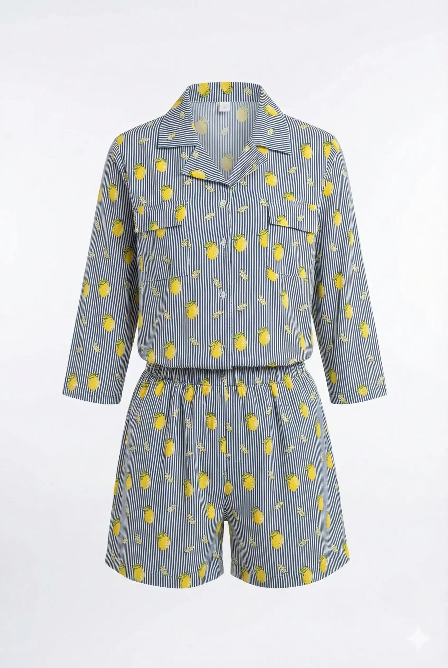 Lazy Lemons Women's Pyjama Short Set Nidra