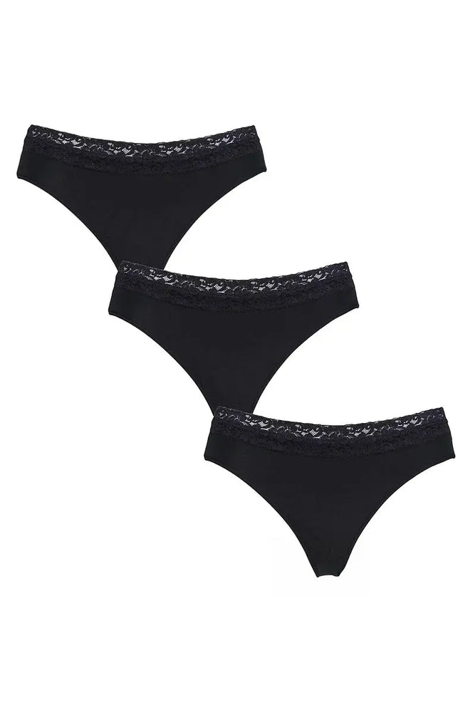 Lazy Panda Bamboo Briefs Black LazyPanda