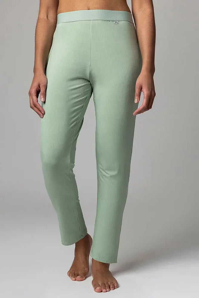 Lazy Panda Bamboo Loungewear Classic Bottoms Green LazyPanda