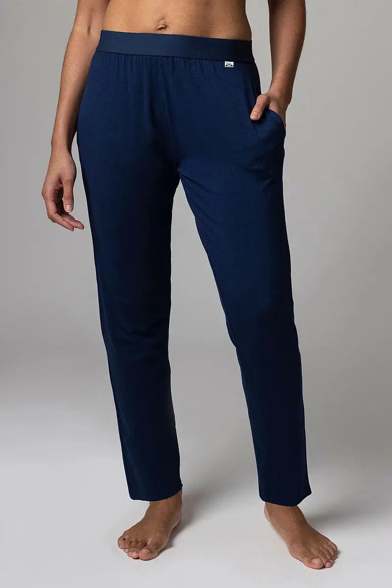 Lazy Panda Bamboo Loungewear Classic Bottoms Navy Classic Bottoms LazyPanda