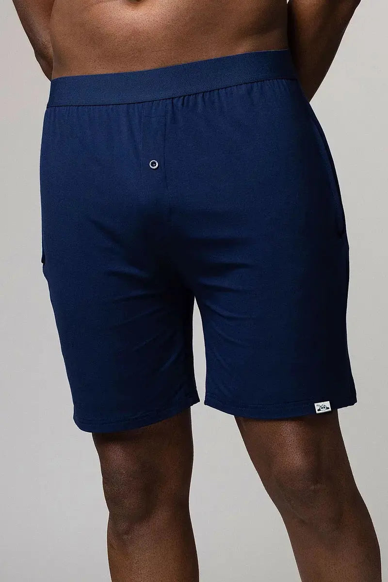 Lazy Panda Bamboo Loungewear Shorts Navy Shorts LazyPanda