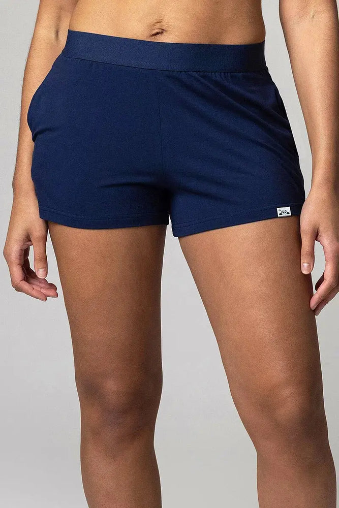 Lazy Panda Bamboo Loungewear Shorts Navy Shorts LazyPanda