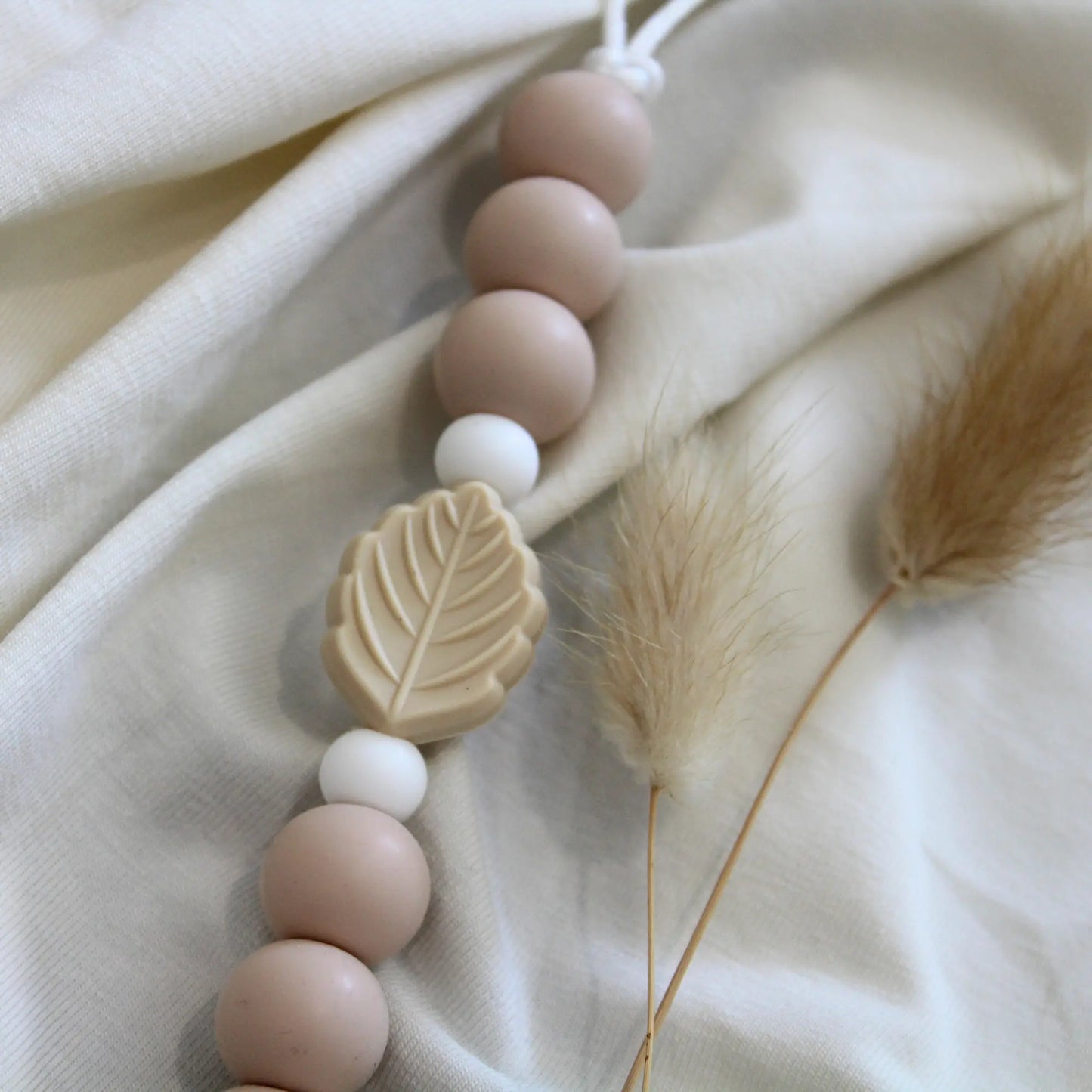 Leaf Silicone Pacifier Teething Clip Chewies&more