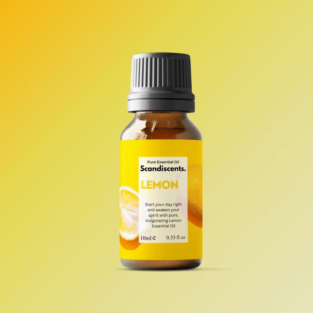 Lemon Essential Oil - For Energy Scandiscents