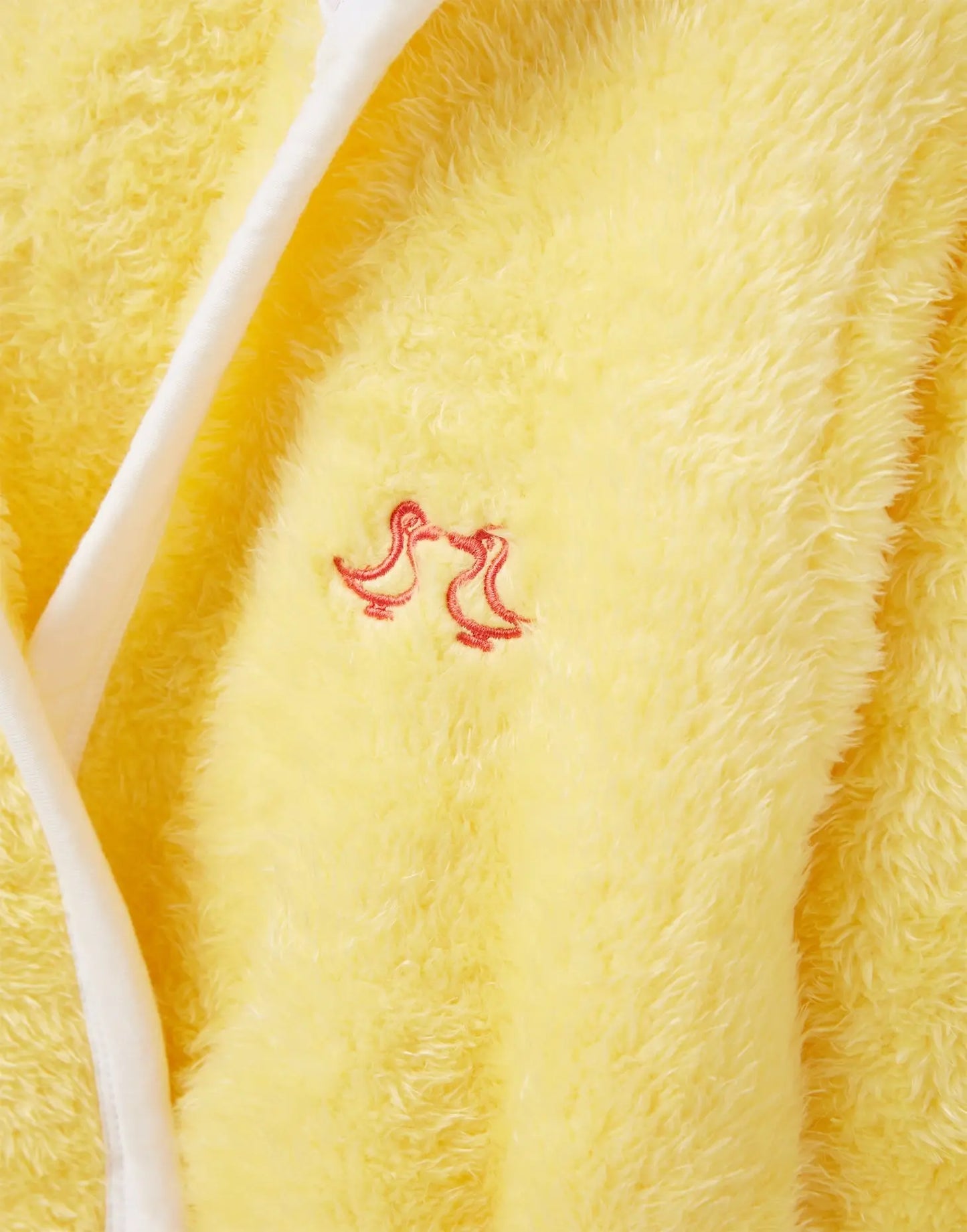 Lemon Grove Yellow Girls Fleece Dressing Gown Luca and Rosa