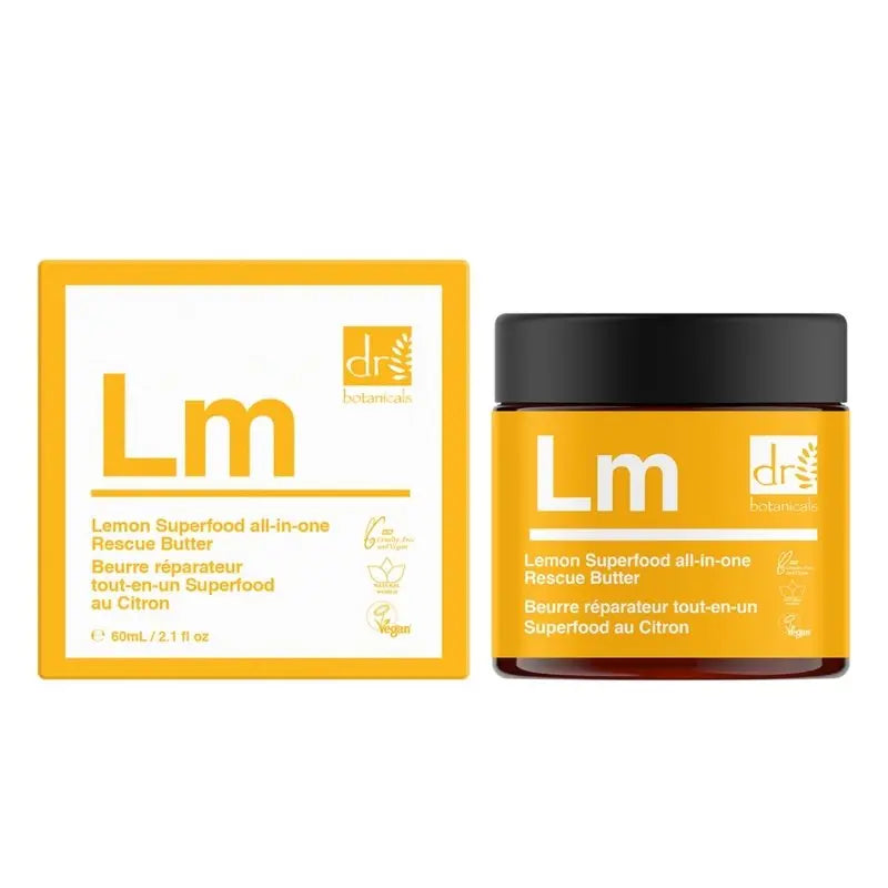 Lemon Superfood All-In-One Rescue Butter 60ml Dr Botanicals
