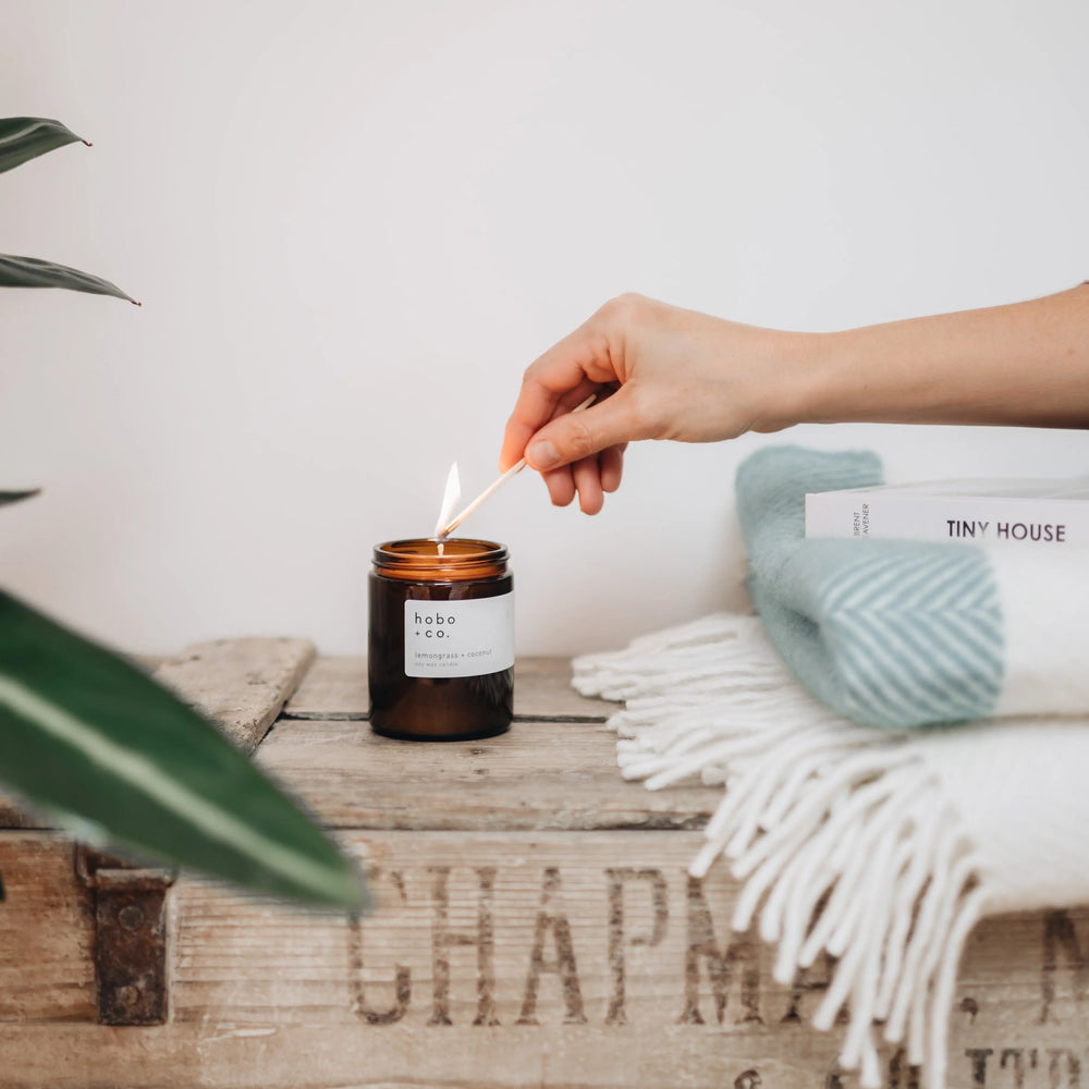 Lemongrass and Coconut Candle Bundle hobo + co.