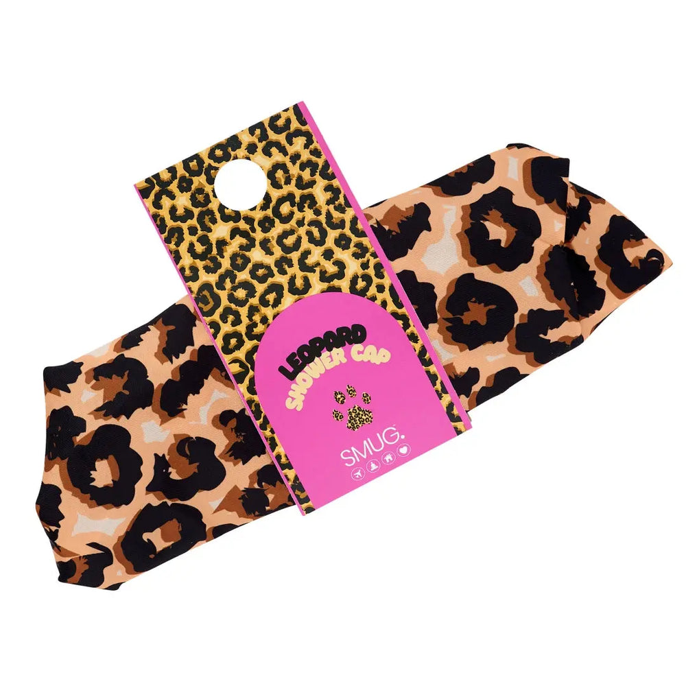 Leopard Shower Cap SMUG