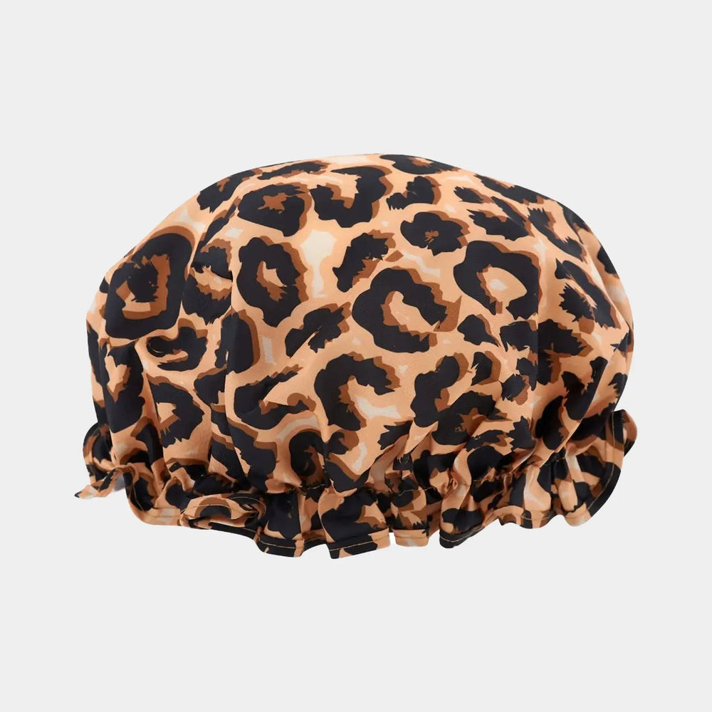 Leopard Shower Cap SMUG