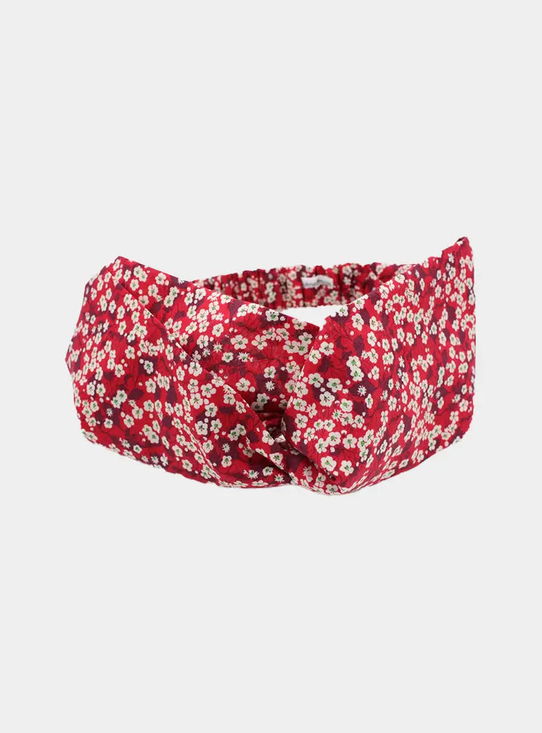 Liberty Mitsi Valeria D Print Twist Headband Holme & Moss