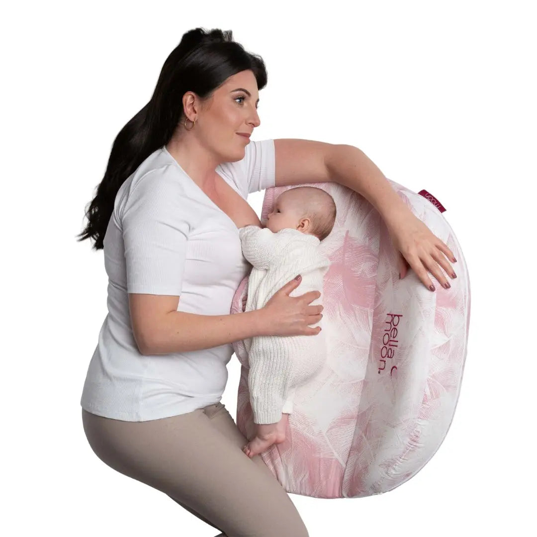 Lie-Down Feeding Pillow - Feather Nest BellaMoon