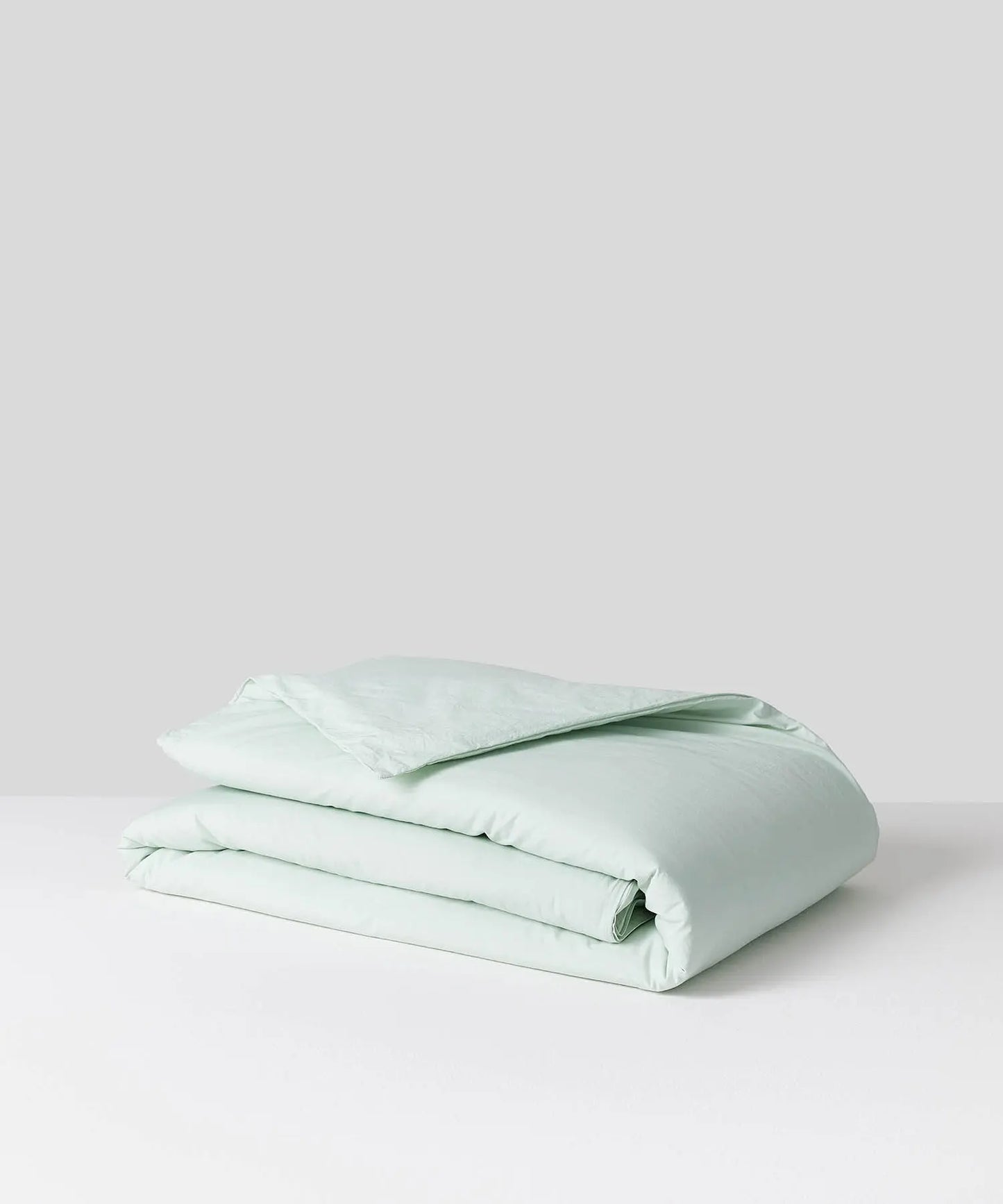 Light Green Organic Cotton Duvet Cover Undercover