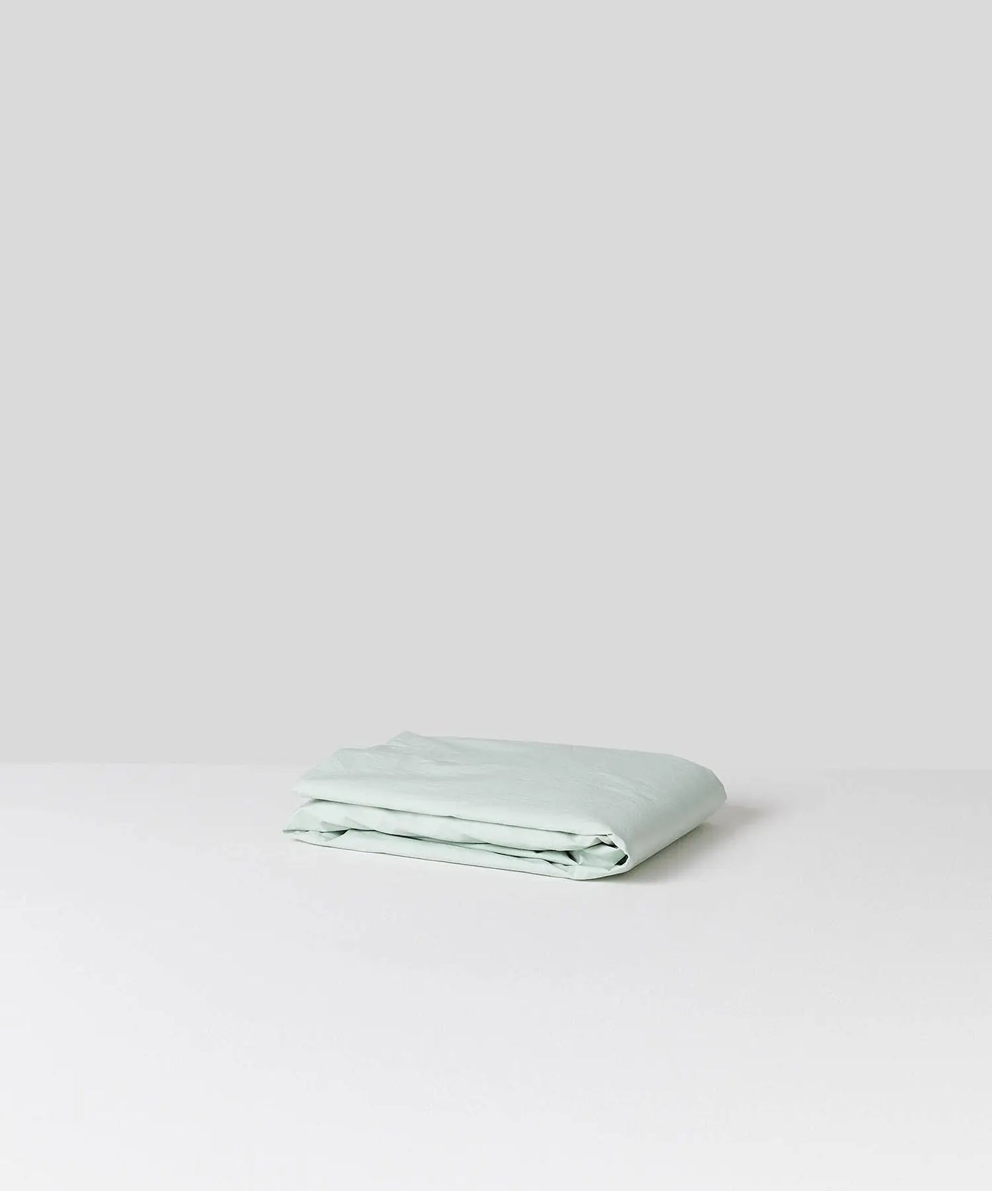 Light Green Organic Cotton Fitted Sheet Undercover