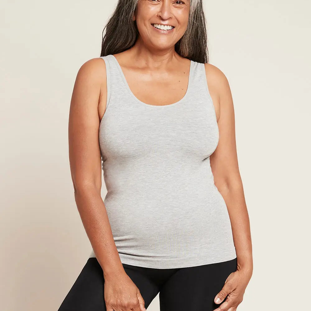 Light Grey Bamboo Women's Tank Top Boody