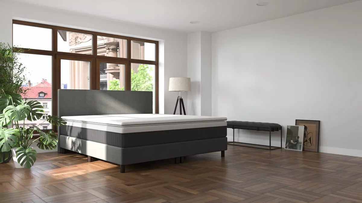 Light Grey Deluxe Hotel Bed