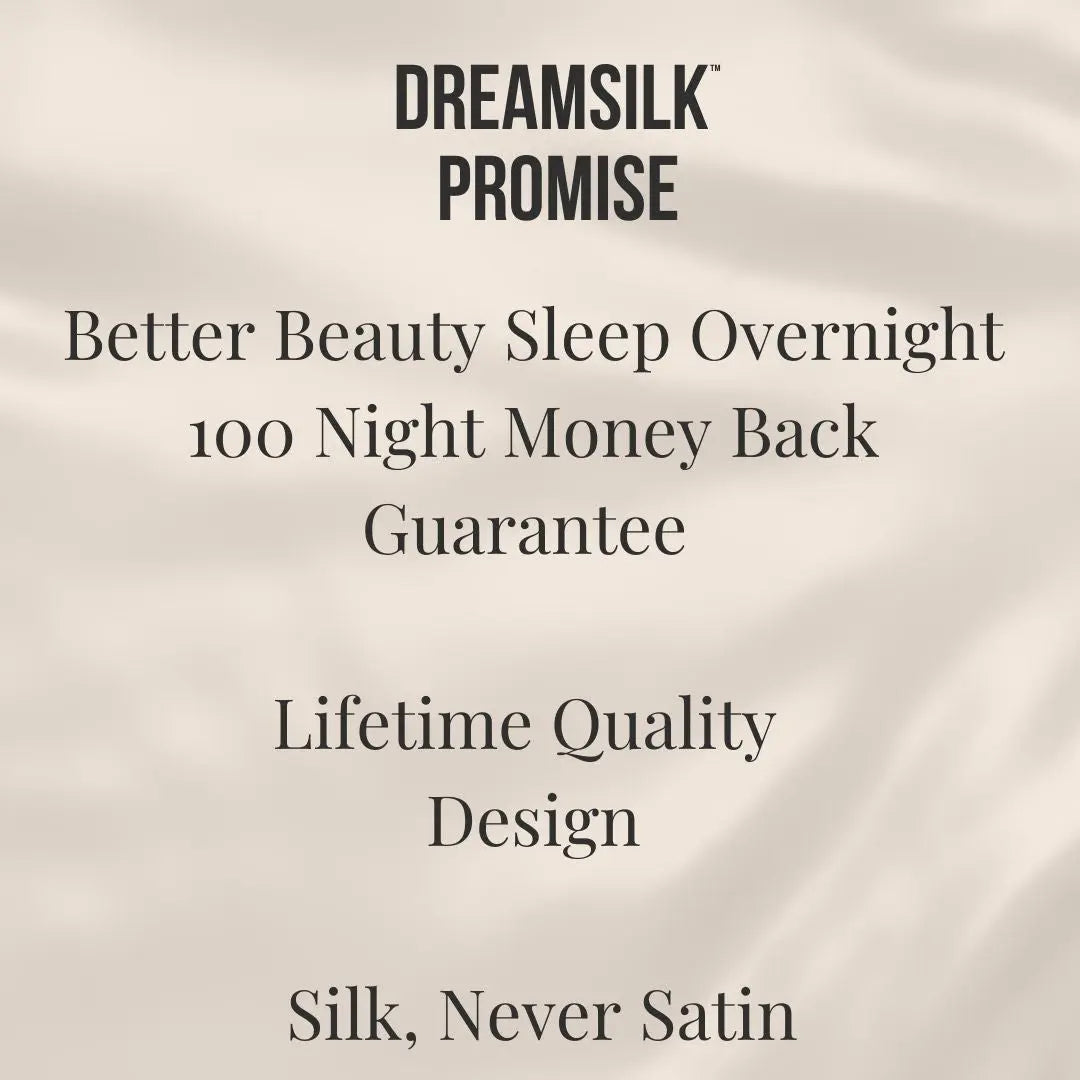 Light Tan Silk Scrunchie - Skinny DREAMSILK