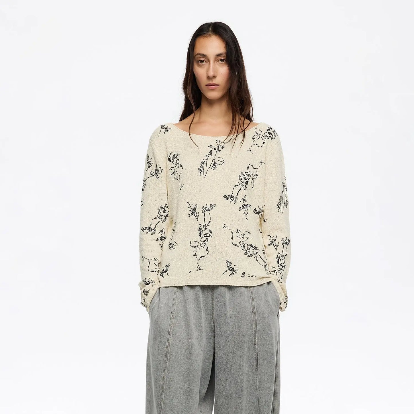 Light yellow Notebook sweater Bimba y Lola UK