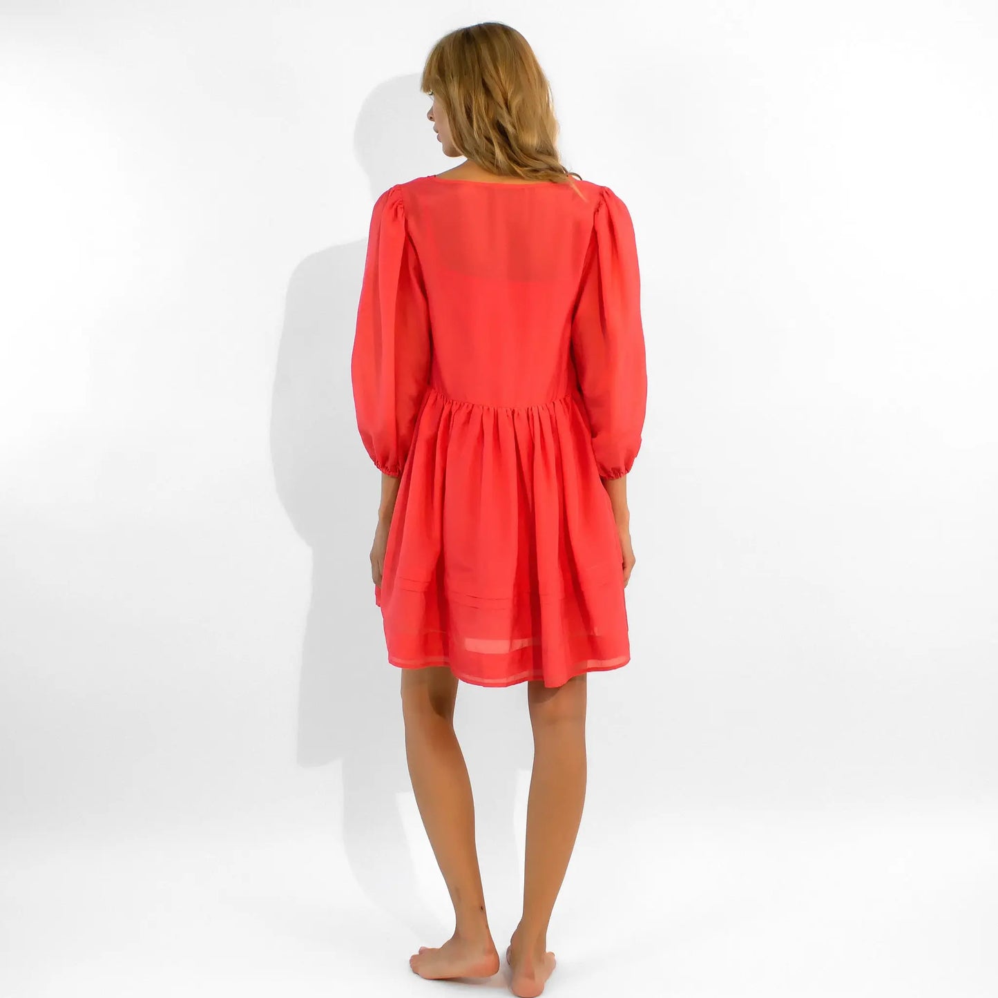 Lightness Of Being Mini Dress Red NOKAYA