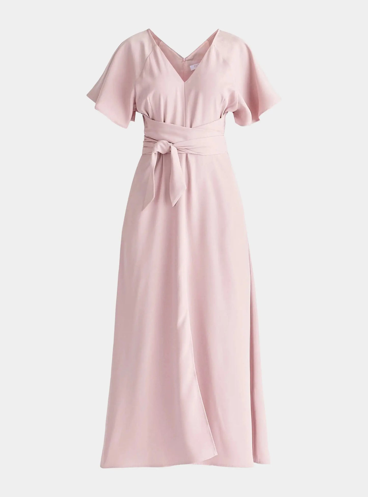 Lilac Maxi Waist Tie Dress Paisie