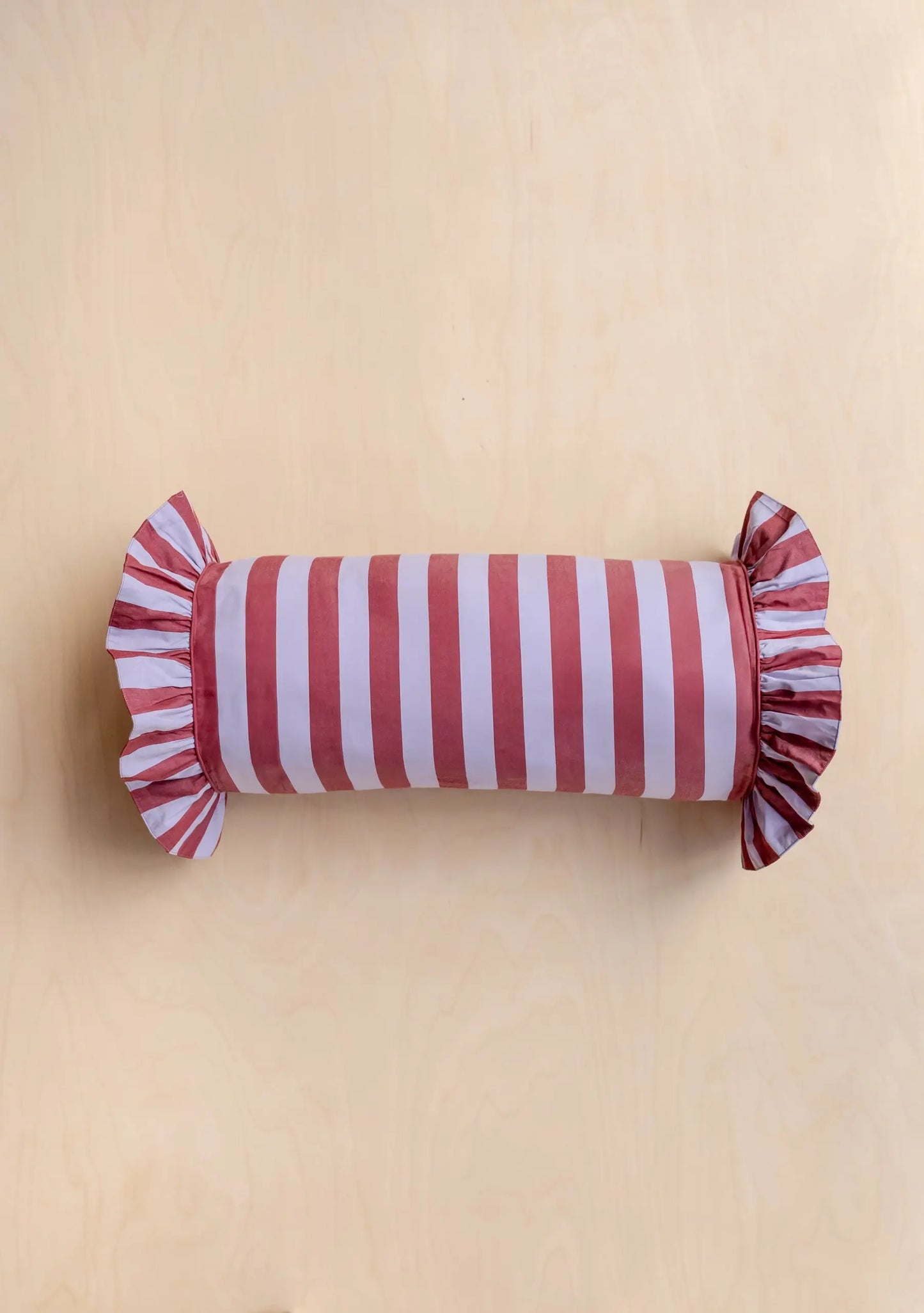 Lilac Stripe Cotton Cushion Cover TartanBlanketCo