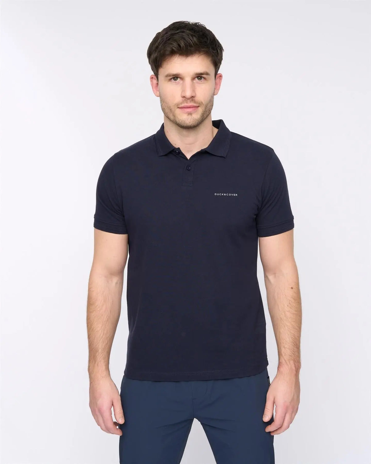 Limatar Polo Navy Duck and Cover