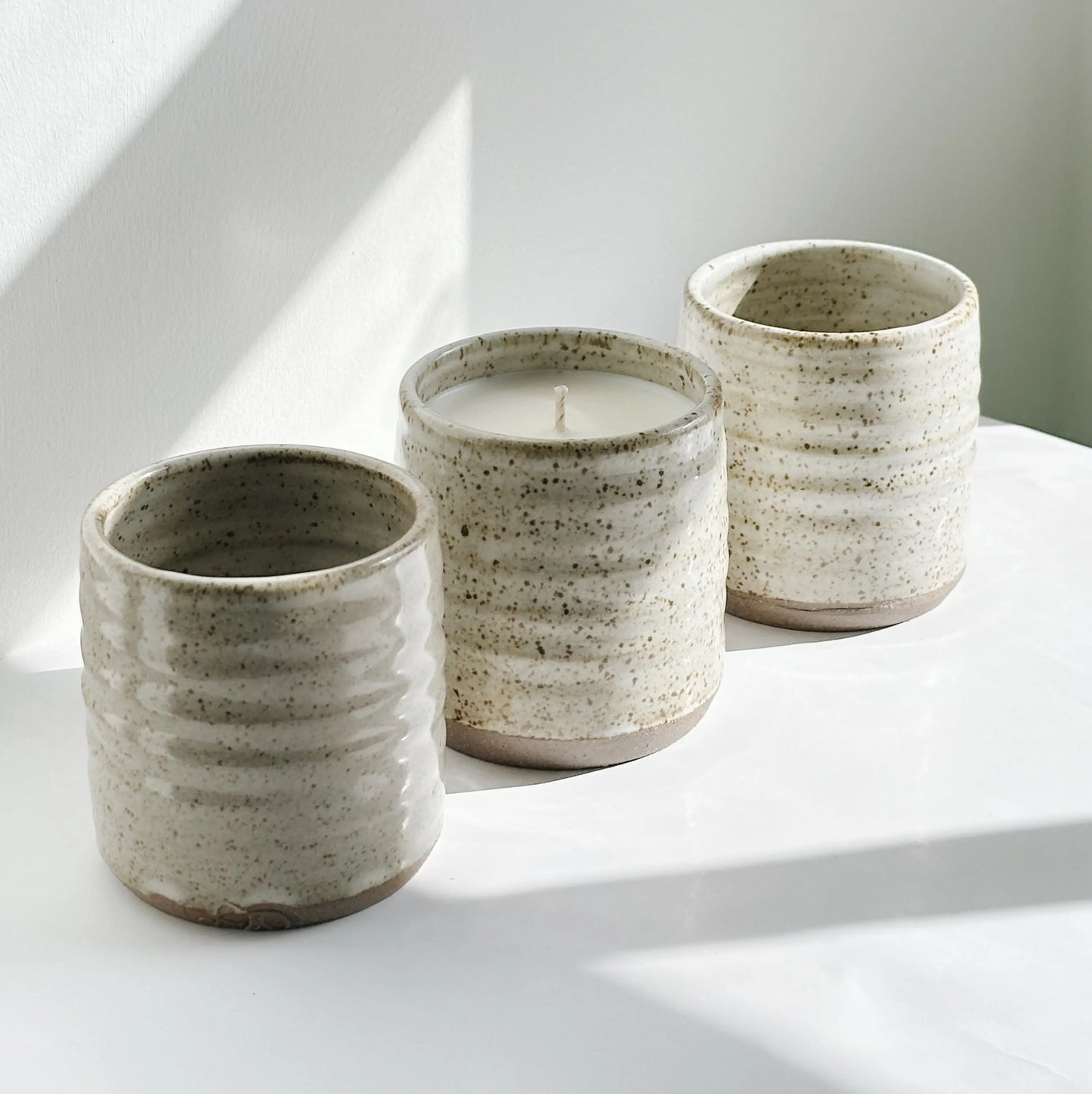 Limited Edition Ceramic Coffee Cup Scented Soy Candle hobo + co.