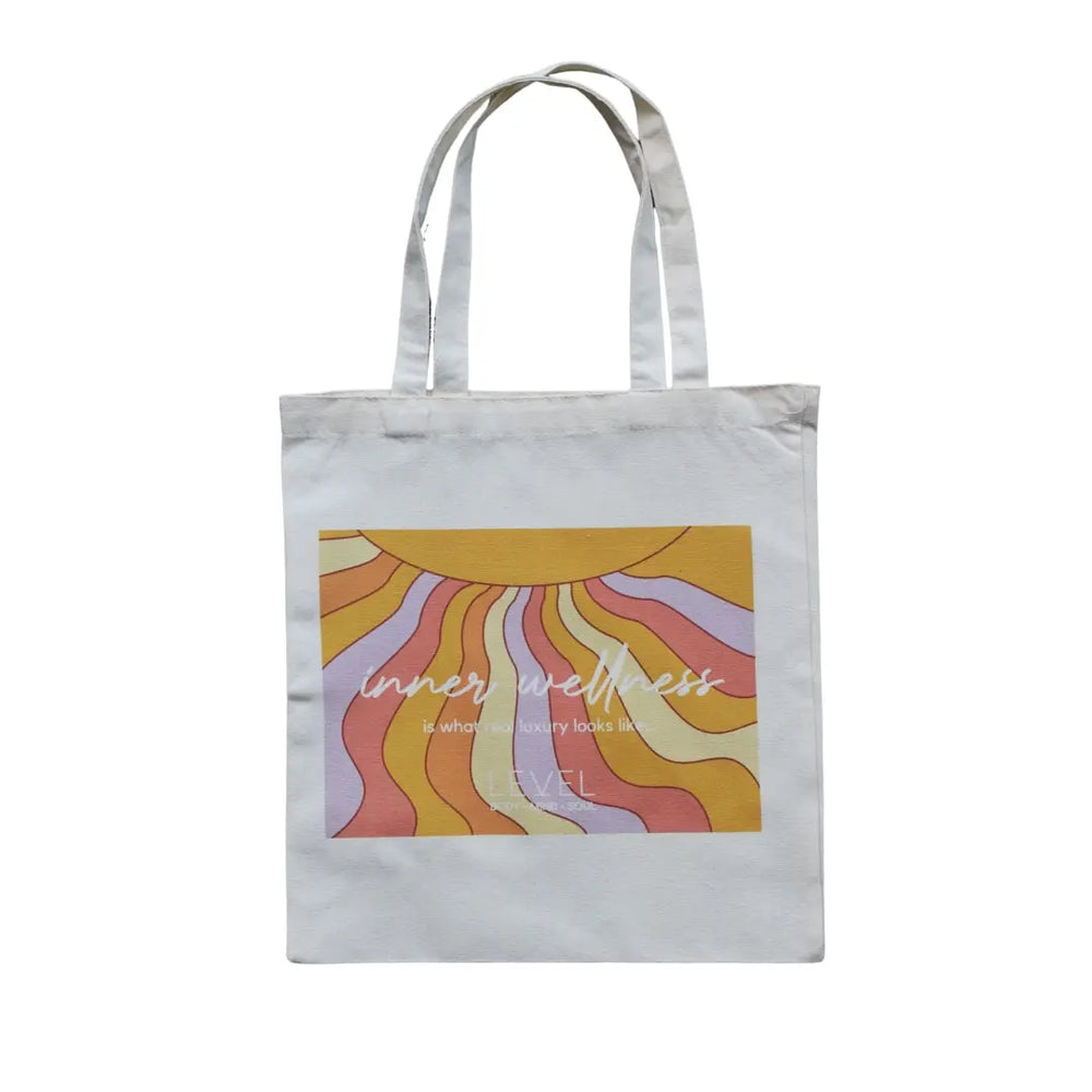 Linen Tote Bag - Inner Wellness SMUG