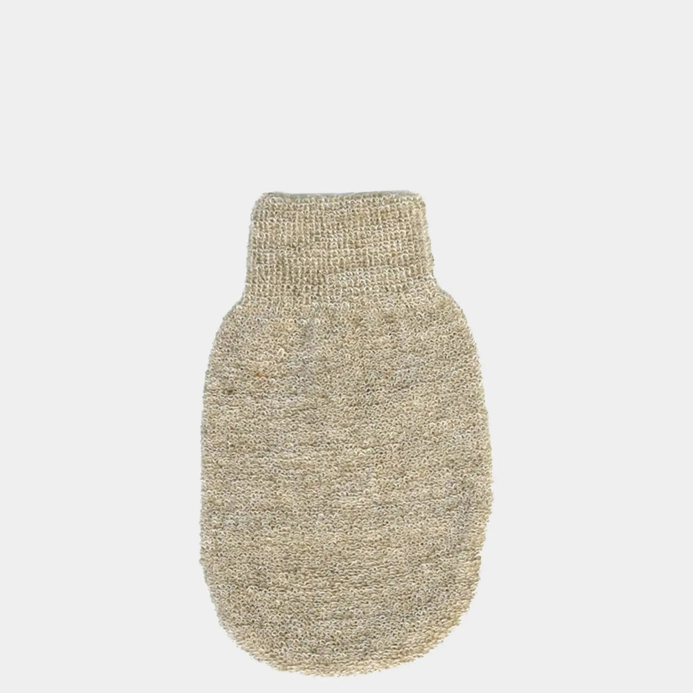 Linen & Sisal Massage Glove Eco Bath London