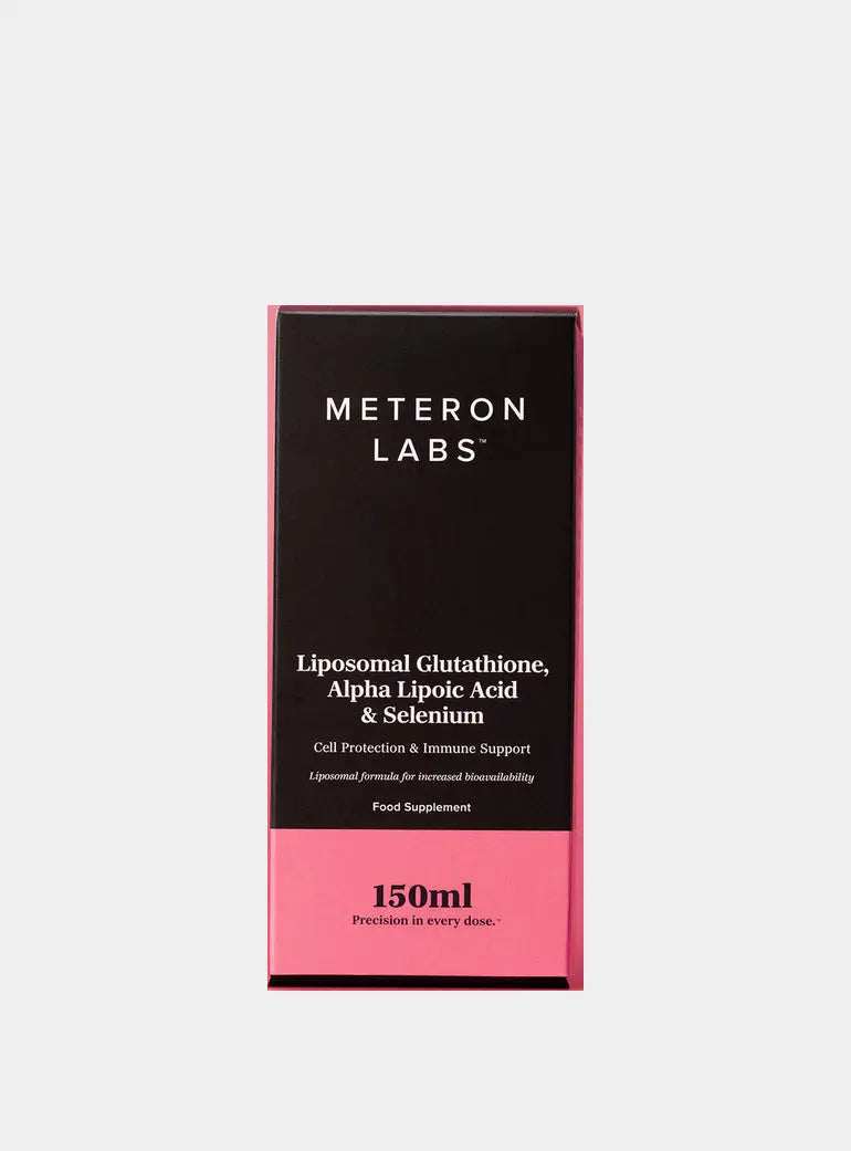 Liposomal Glutathione, Alpha Lipoic Acid & Selenium - Antioxidant support - 150ml Meteron Labs