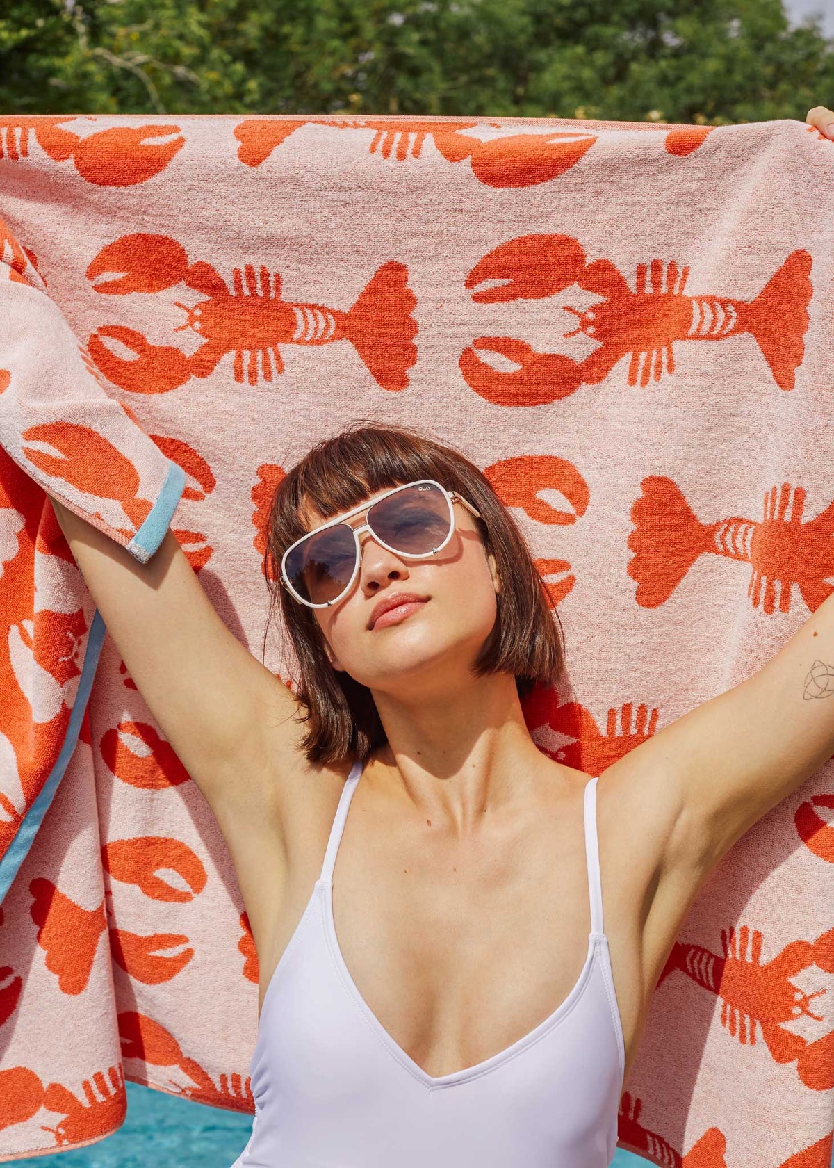 Lobsters Organic Cotton Towels Anorak