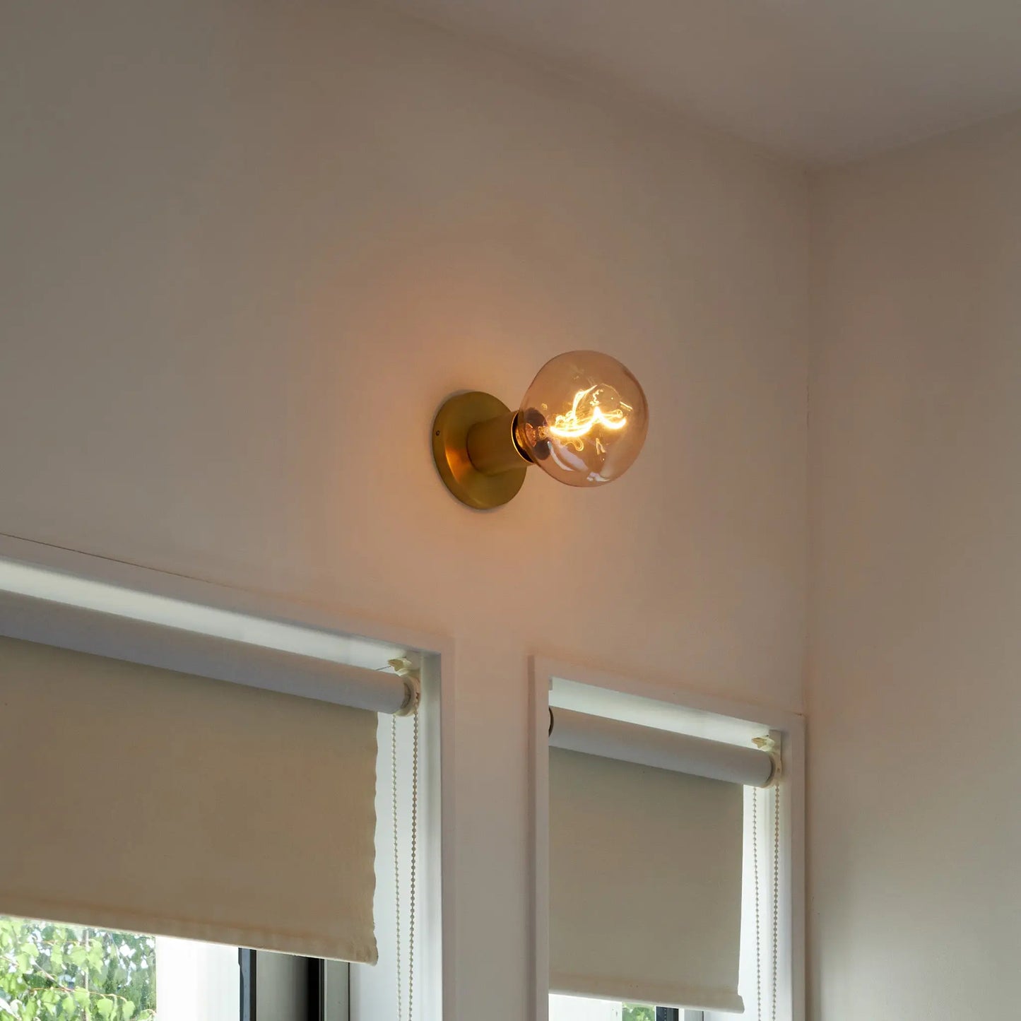 Lochan Wall Light in Brass + Voronoi I Tala