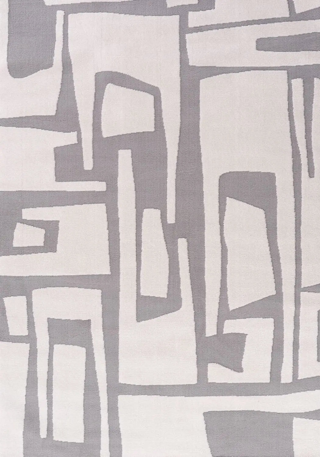 Loft Abstract Grey Rug The Rugs