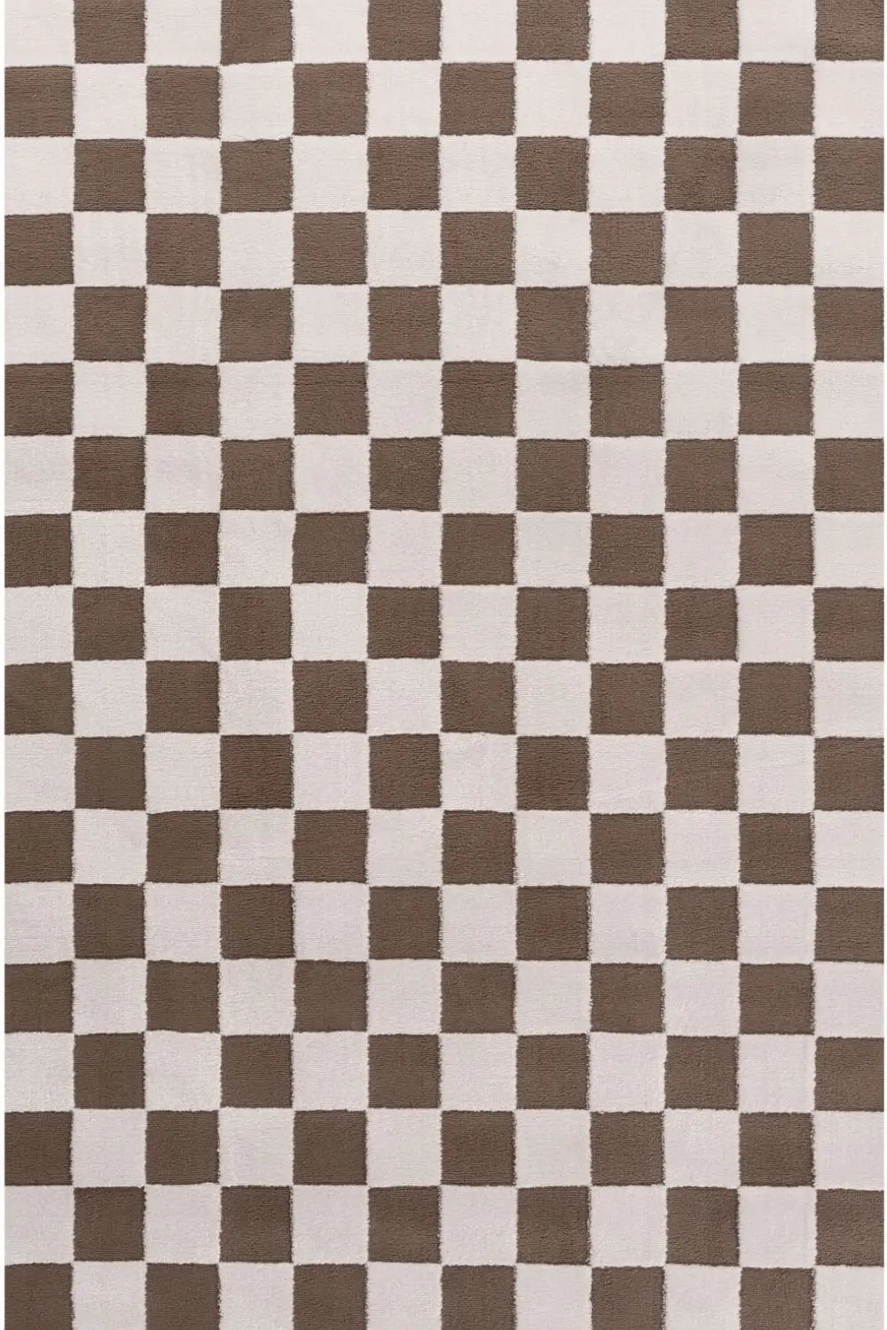 Loft Checkerboard Brown Rug The Rugs
