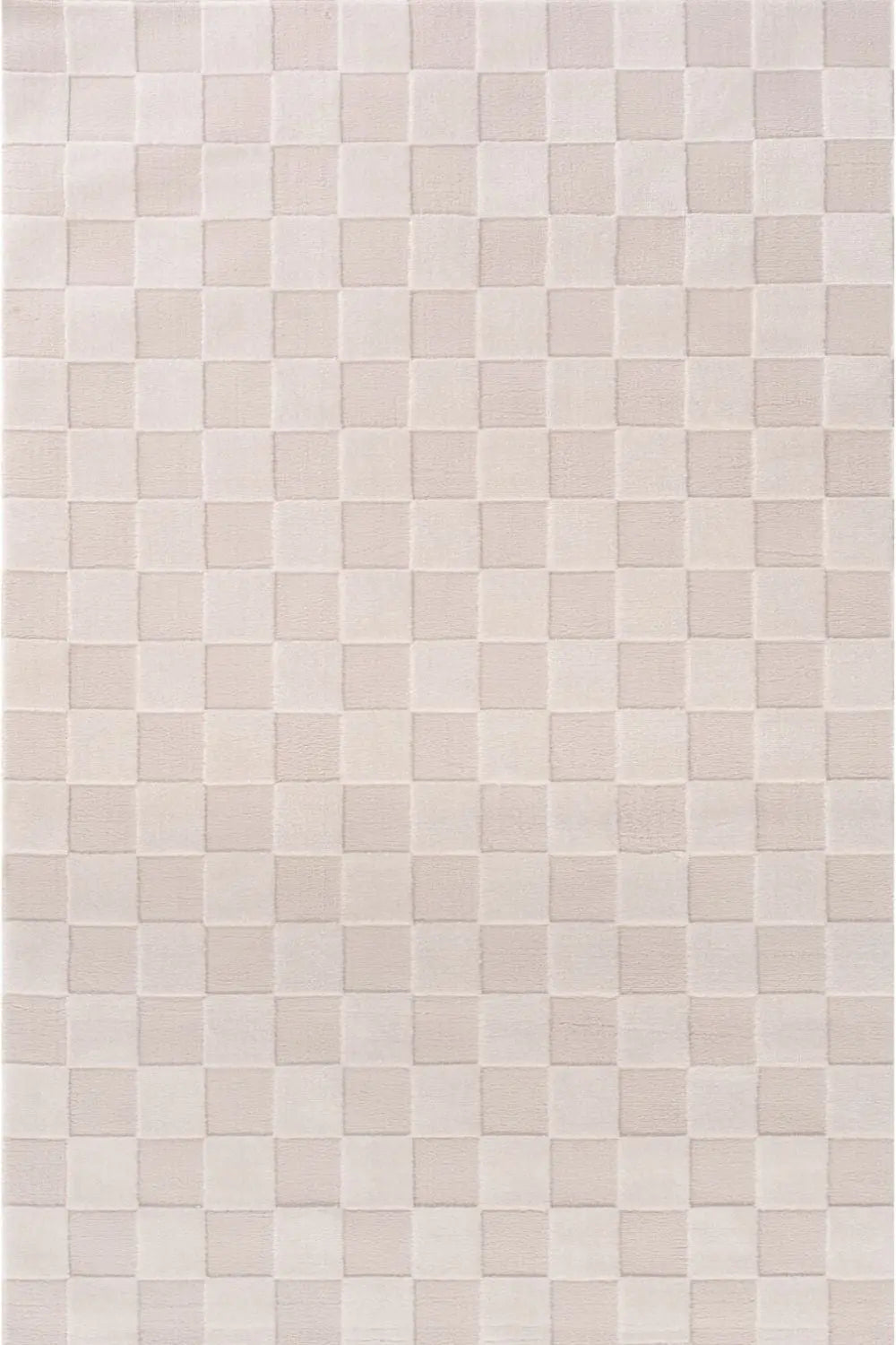 Loft Checkerboard Cream Rug The Rugs