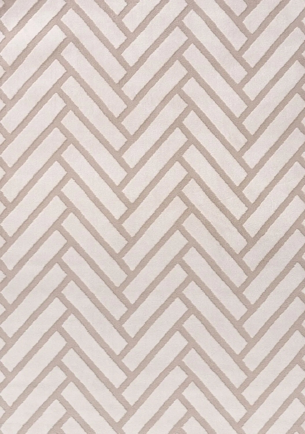 Loft Chevron Beige Rug The Rugs