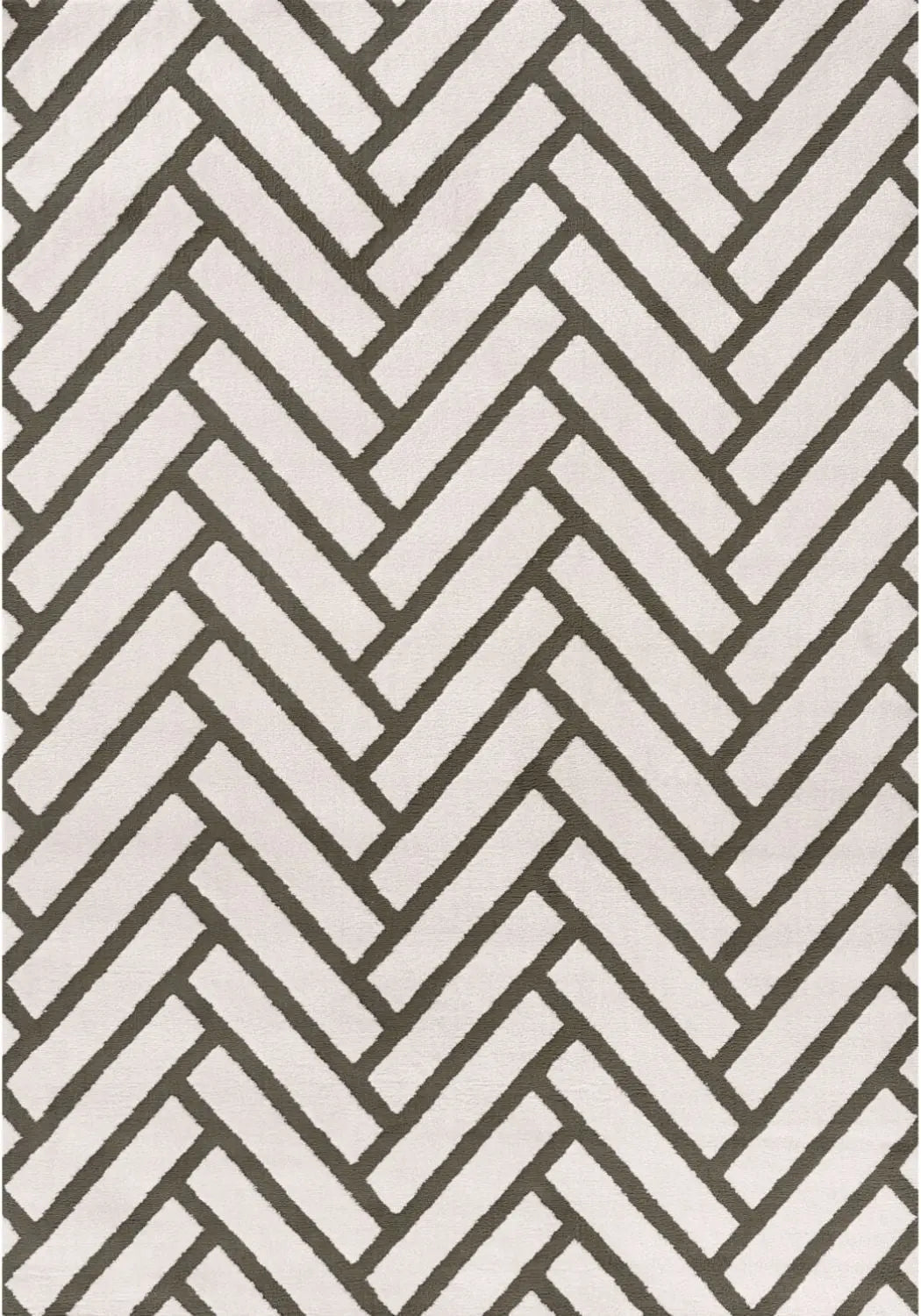 Loft Chevron Green Rug The Rugs