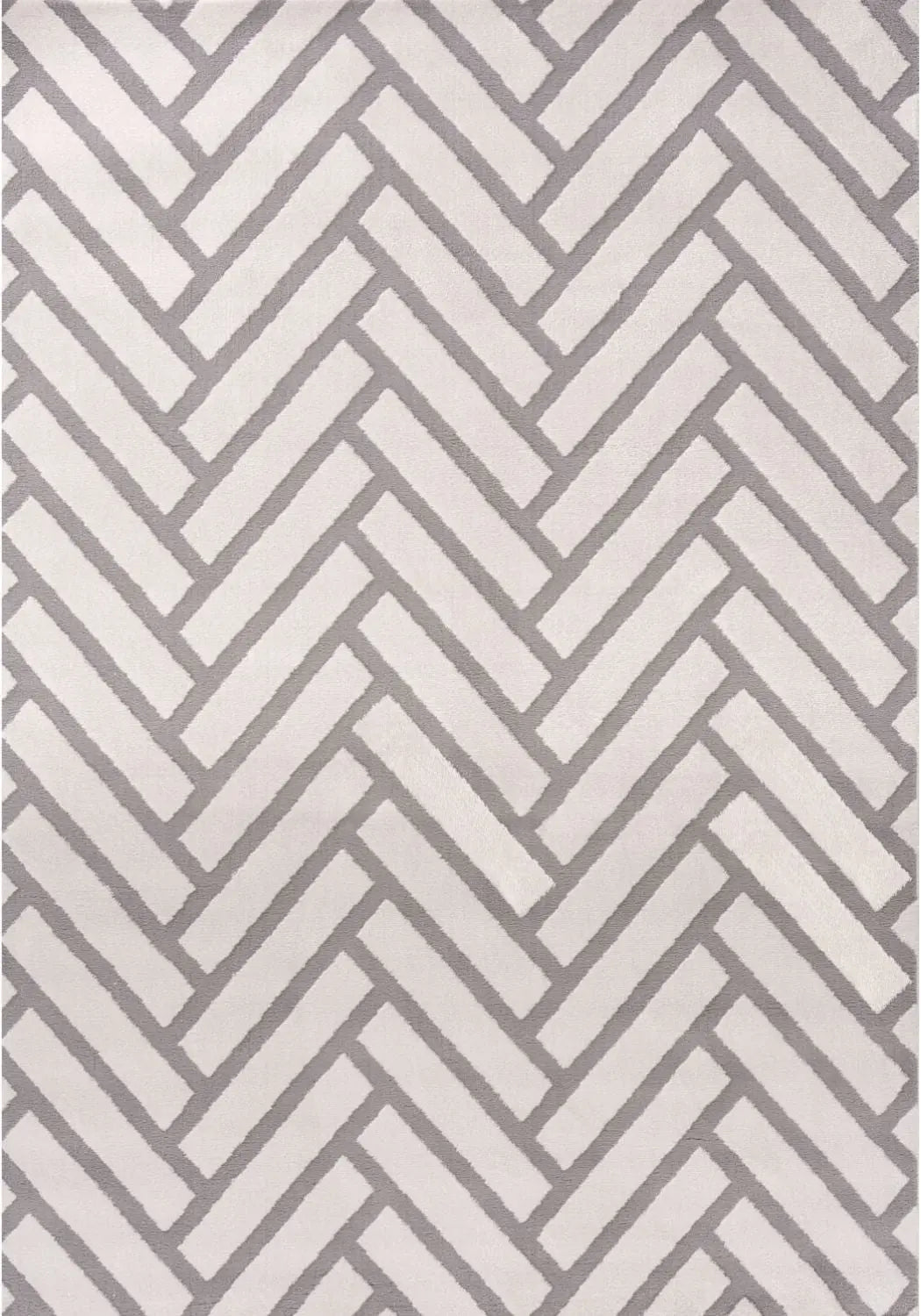 Loft Chevron Grey Rug The Rugs